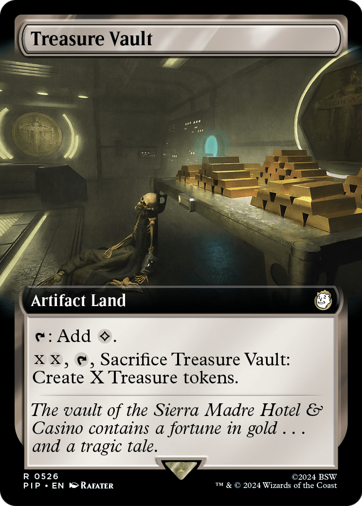 Treasure Vault (Extended Art) [Fallout] Foil