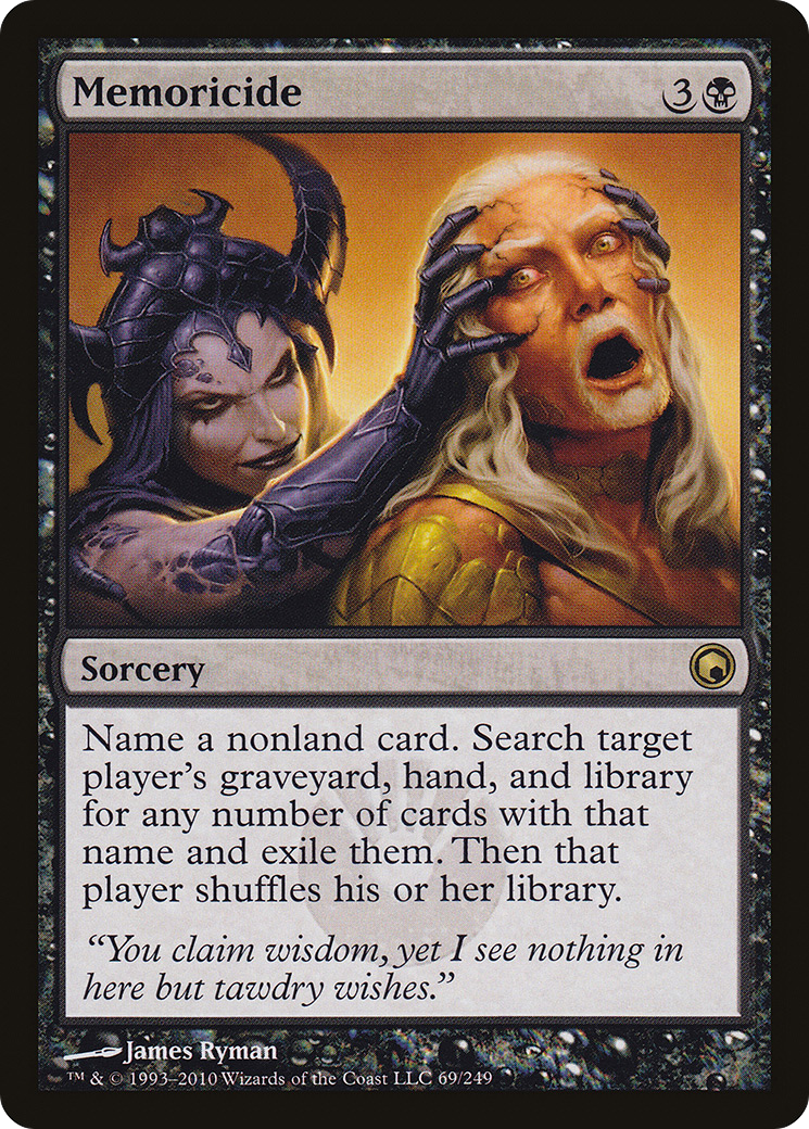 Memoricide [Scars of Mirrodin] Foil