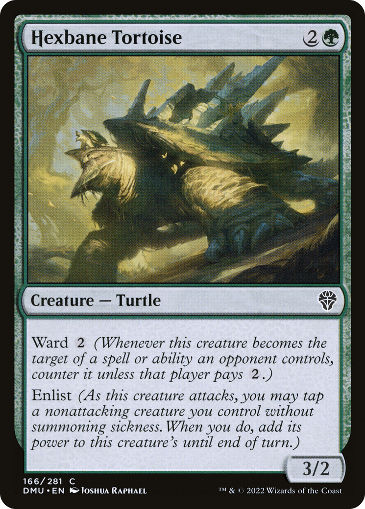 Hexbane Tortoise [Dominaria United] Foil