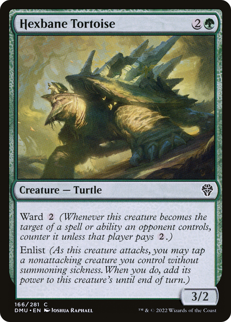 Hexbane Tortoise [Dominaria United] Foil
