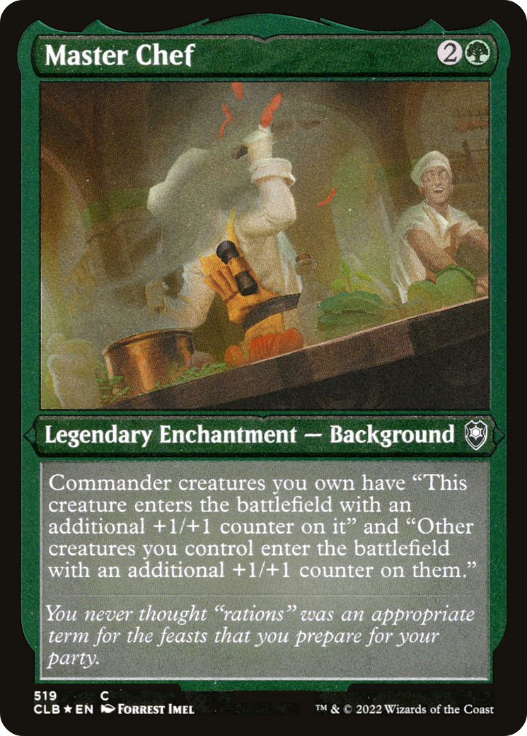 Master Chef (519) [Commander Legends: Battle for Baldur's Gate]  Foil