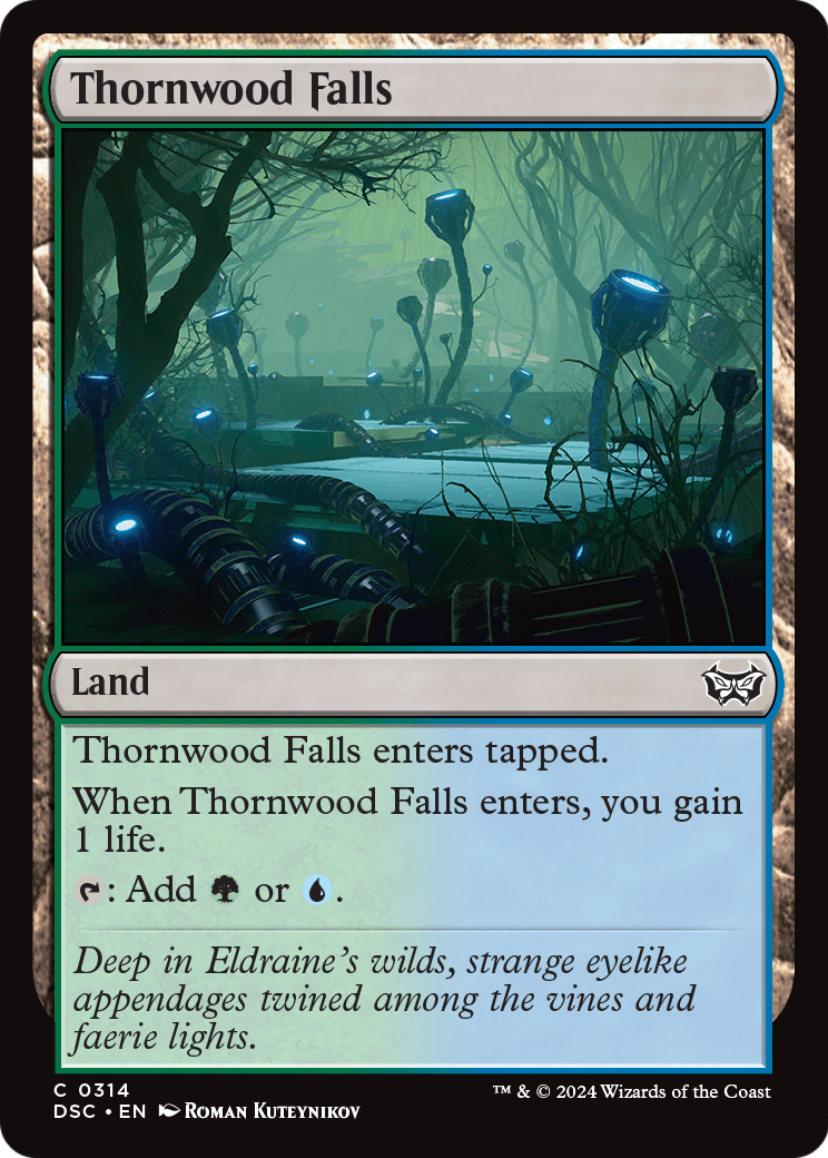 Thornwood Falls [Duskmourn: House of Horror Commander]