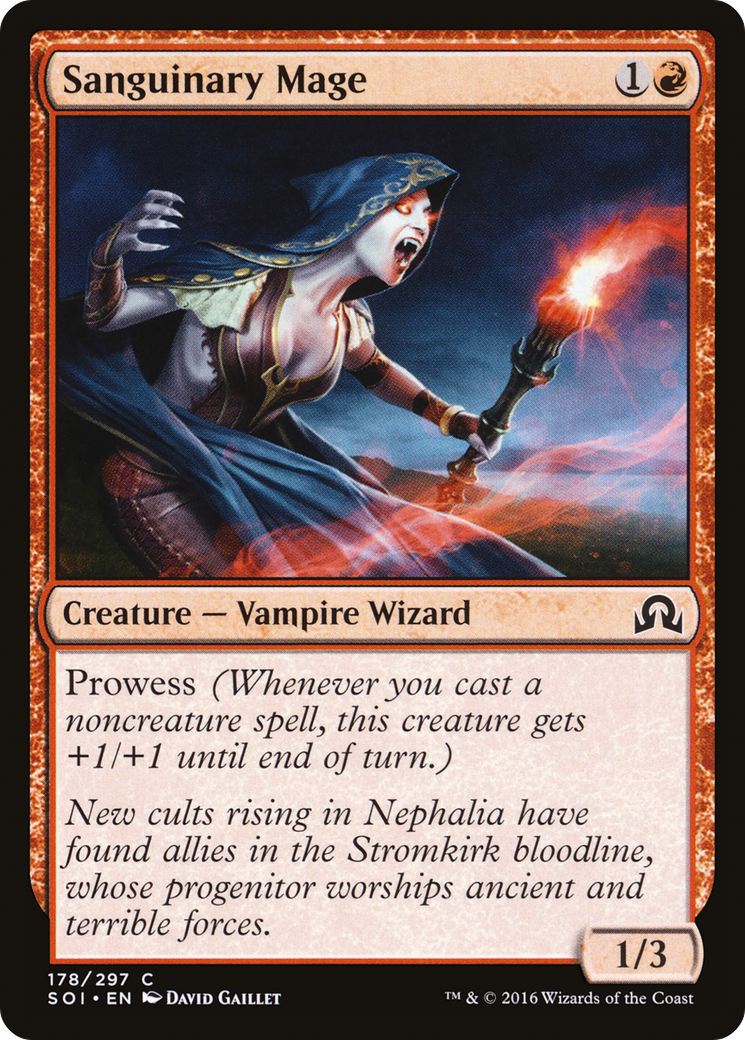 Sanguinary Mage [Shadows over Innistrad] Foil