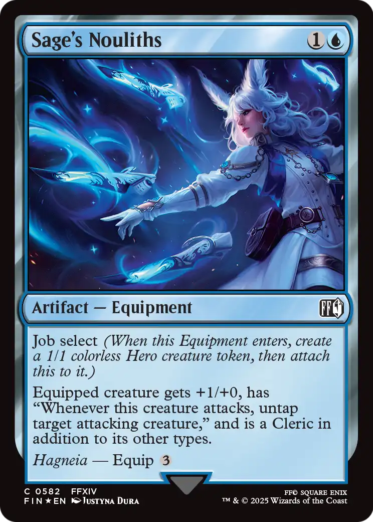 Sage's Nouliths |  Foil (582) [FINAL FANTASY]