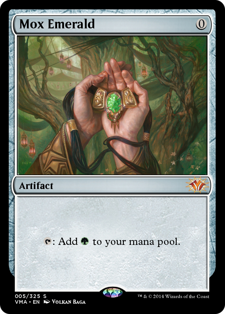 Mox Emerald (VMA-005) - Vintage Masters