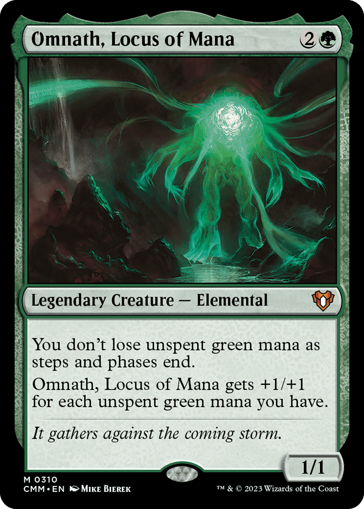 Omnath, Locus of Mana [Commander Masters] Foil