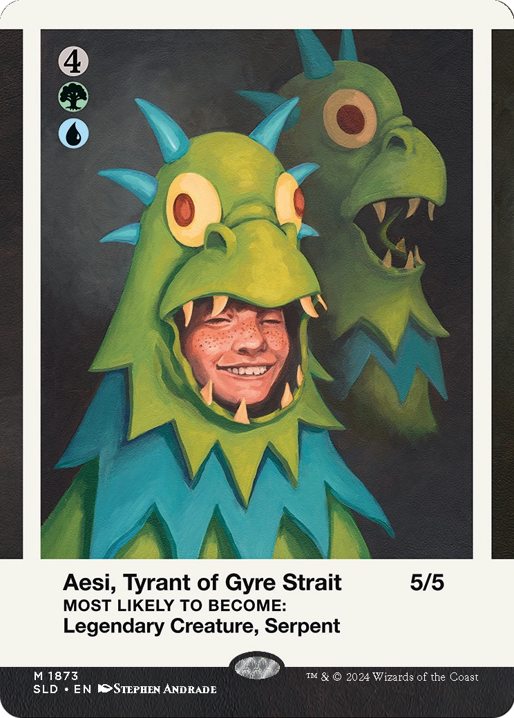 Aesi, Tyrant of Gyre Strait (1873) [Secret Lair Drop Series]