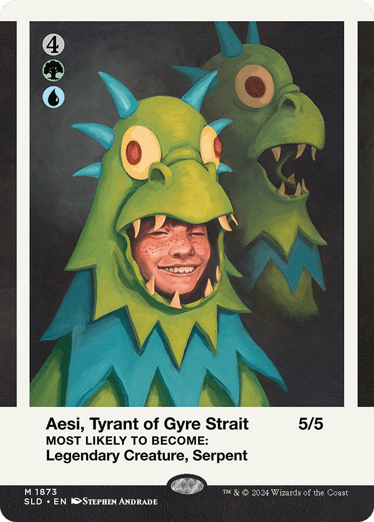 Aesi, Tyrant of Gyre Strait (1873) [Secret Lair Drop Series]