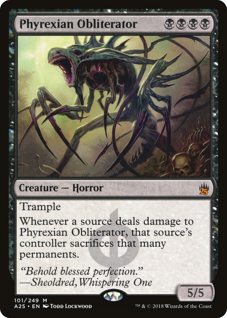 Phyrexian Obliterator [Masters 25] Foil