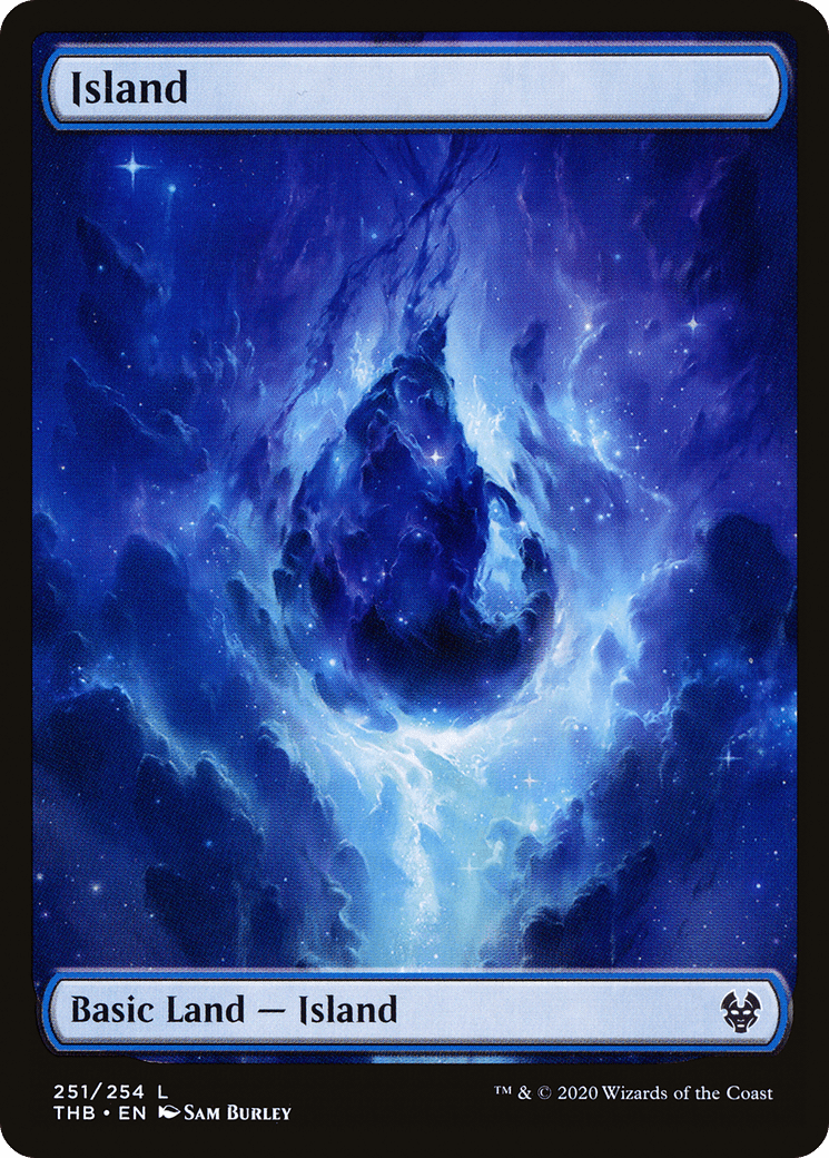 Island (251) [Theros Beyond Death] Foil