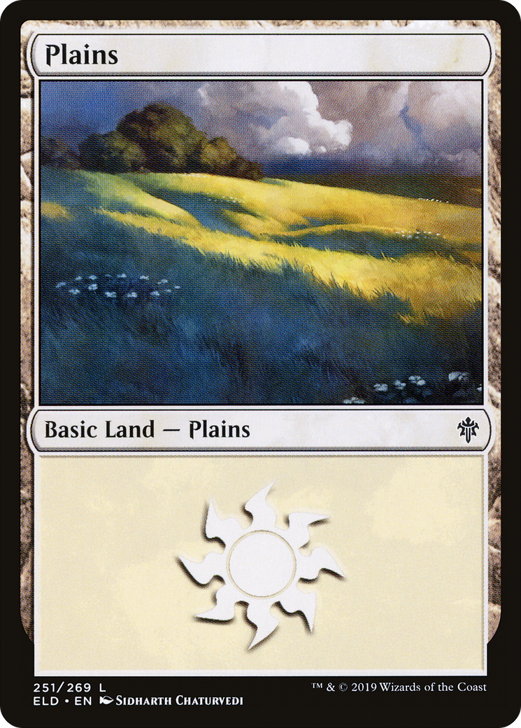 Plains (251) [Throne of Eldraine] Foil