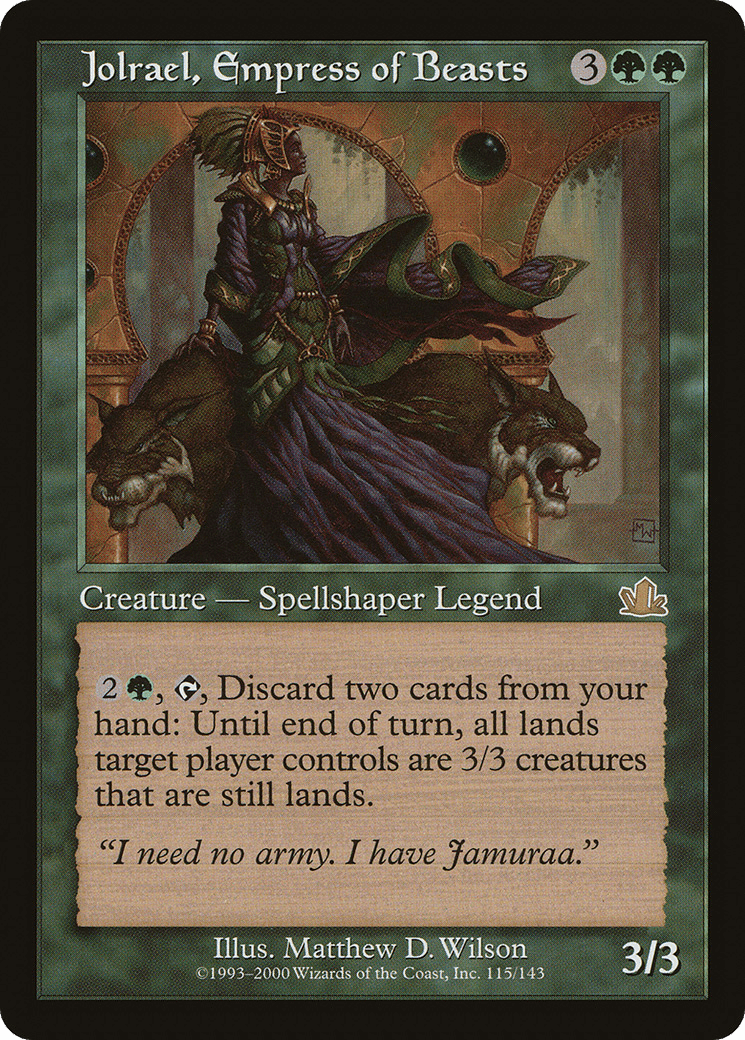 Jolrael, Empress of Beasts [Prophecy] Foil
