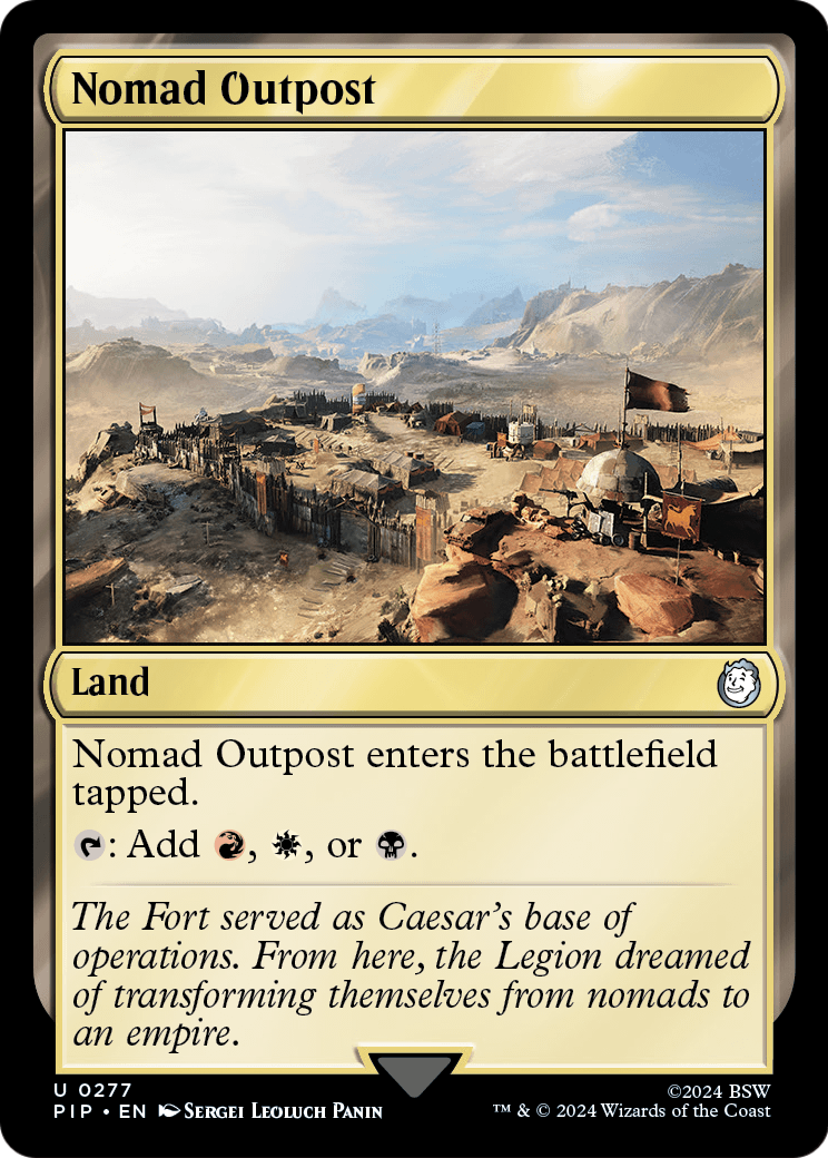 Nomad Outpost [Fallout] Foil