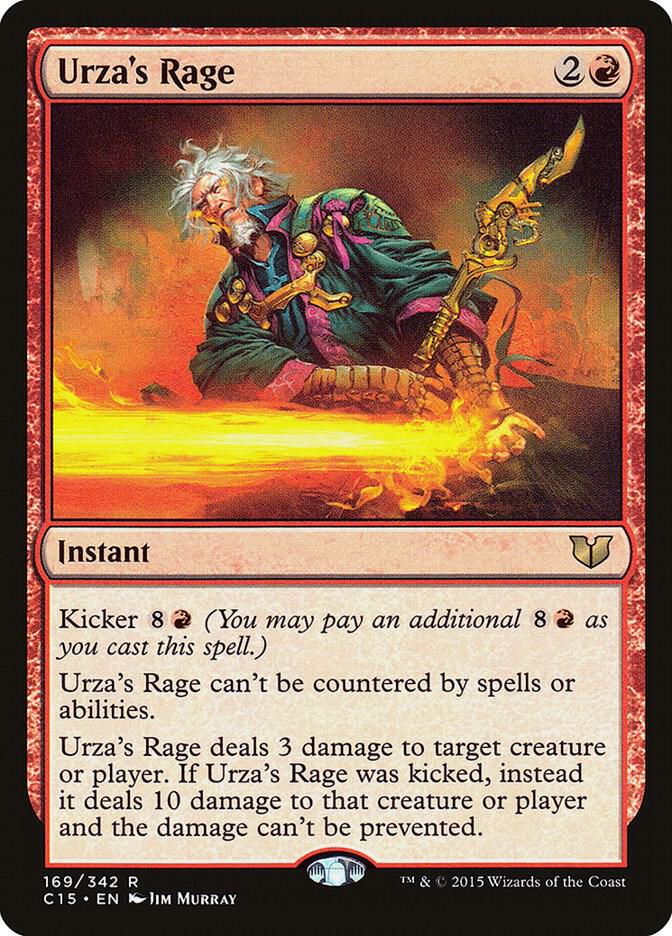 Urza's Rage 169/342 (Commander 2015) 