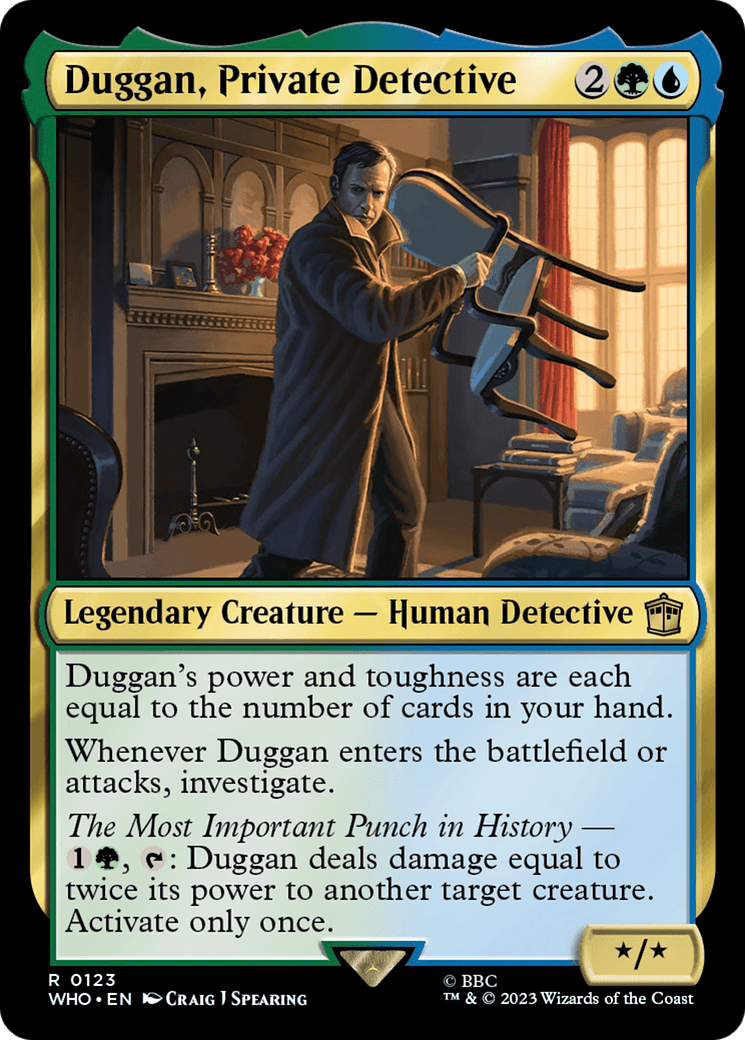 Duggan, Private Detective [Doctor Who] Foil