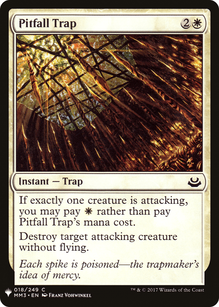 Pitfall Trap |  (MM3-18) [The List]