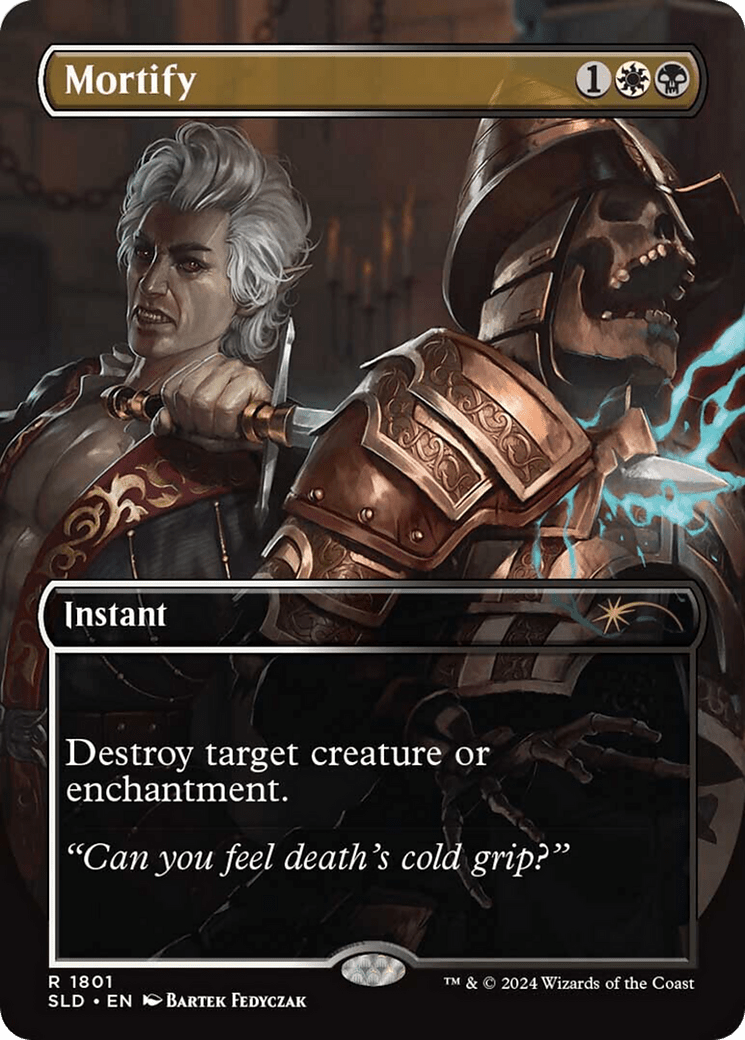 Mortify (SLD-1801) - Secret Lair Drop (Borderless) Foil