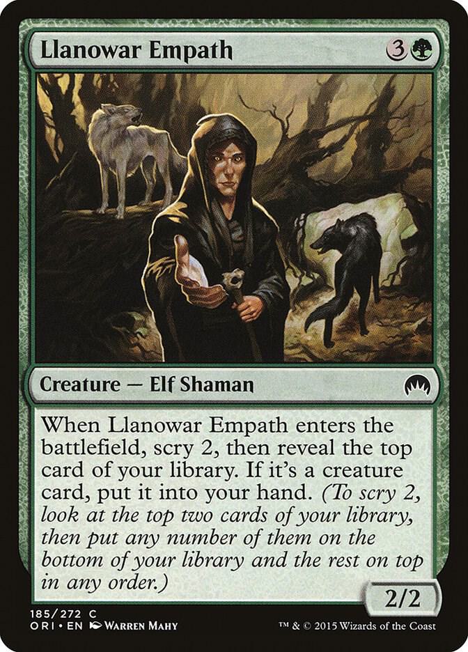 Llanowar Empath 185/272 (Magic Origins) 