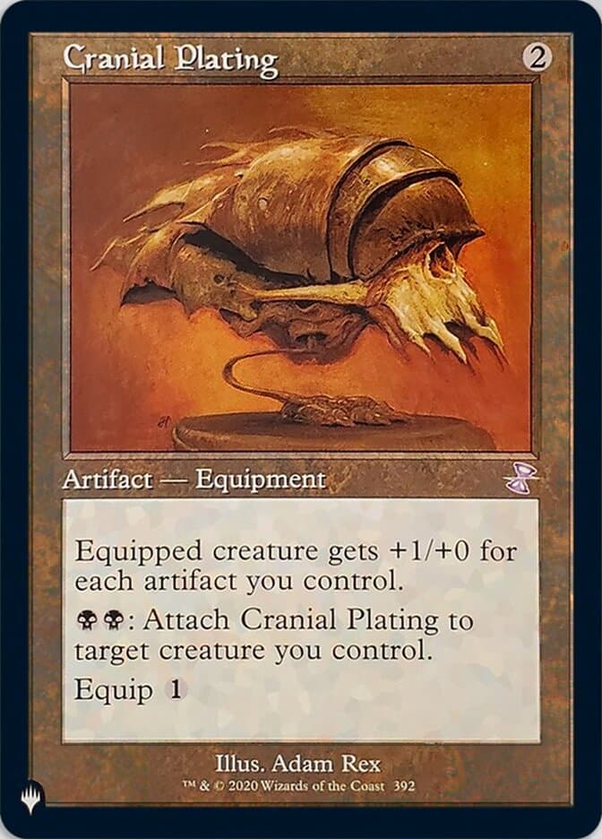 Cranial Plating |  (TSR-392) [The List]