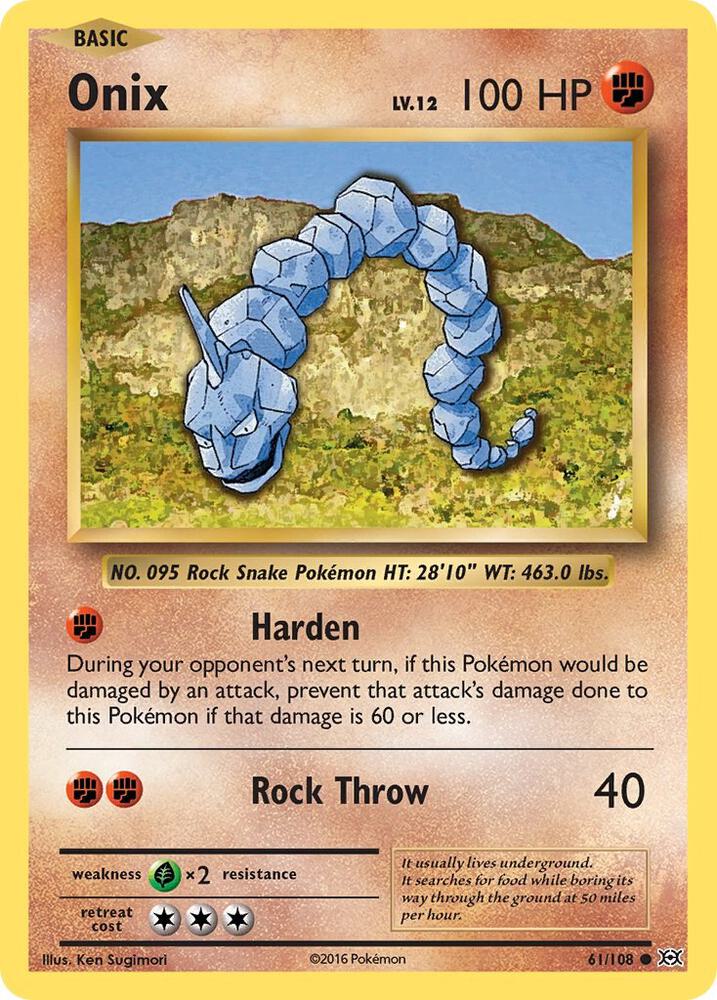 Onix 61/108 (XY - Evolutions) 
