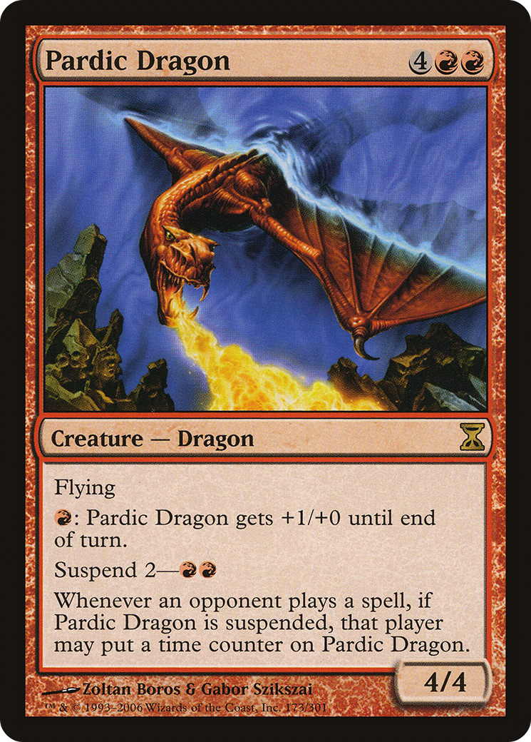 Pardic Dragon [Time Spiral] Foil