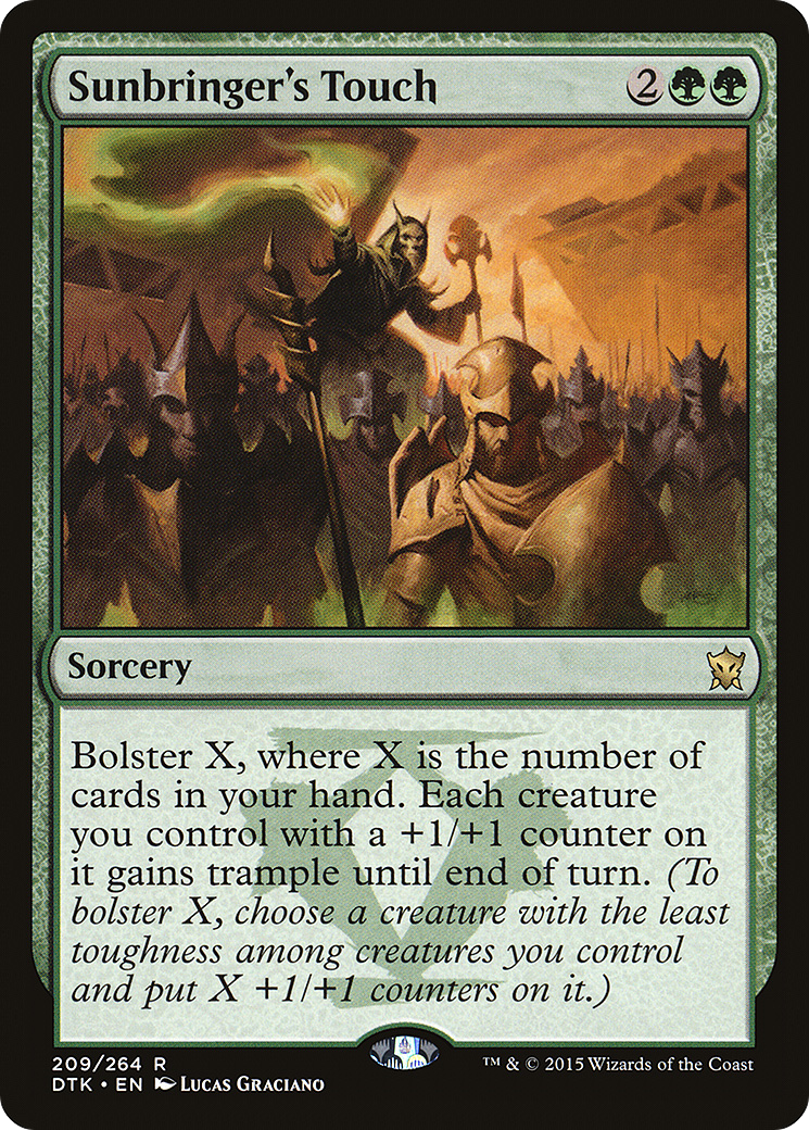 Sunbringer's Touch [Dragons of Tarkir] Foil