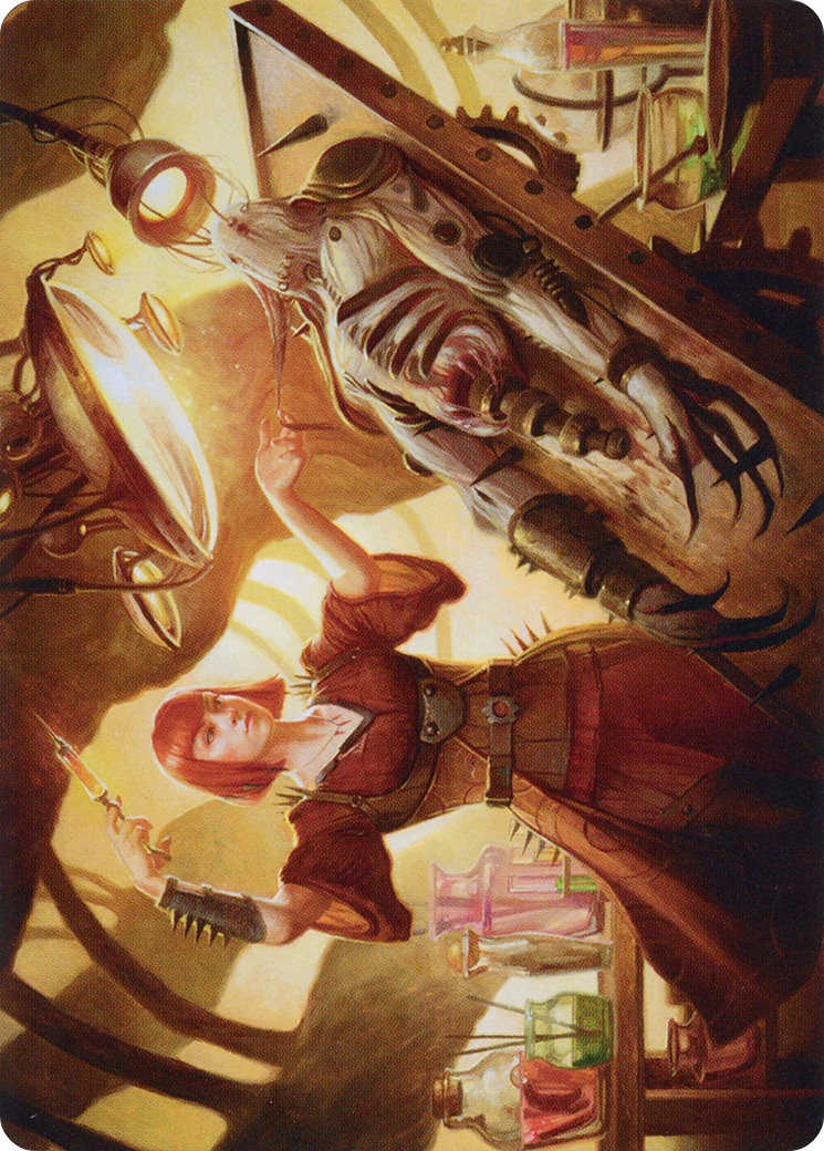 Ashnod, Flesh Mechanist // Ashnod, Flesh Mechanist (ABRO-015) - The Brothers' War Art Series (Borderless)
