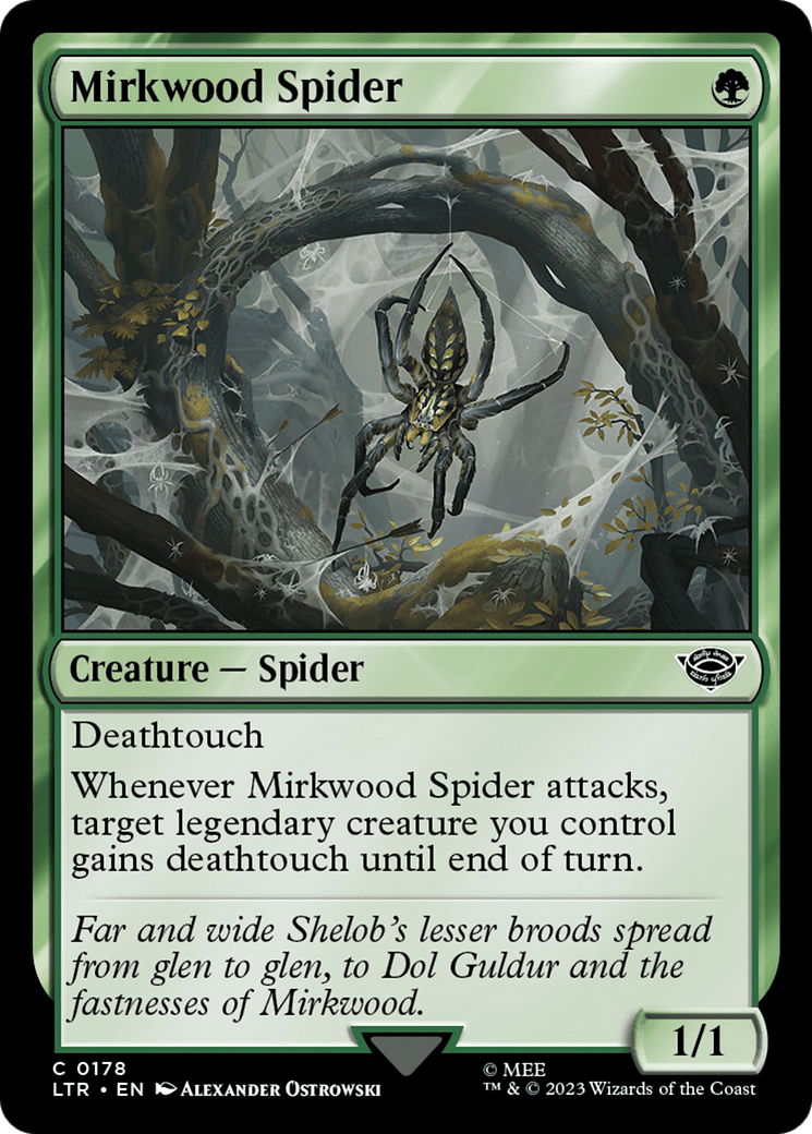 Mirkwood Spider [The Lord of the Rings: Tales of Middle-Earth] Foil