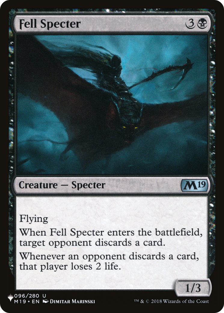 Fell Specter |  (M19-96) [The List]