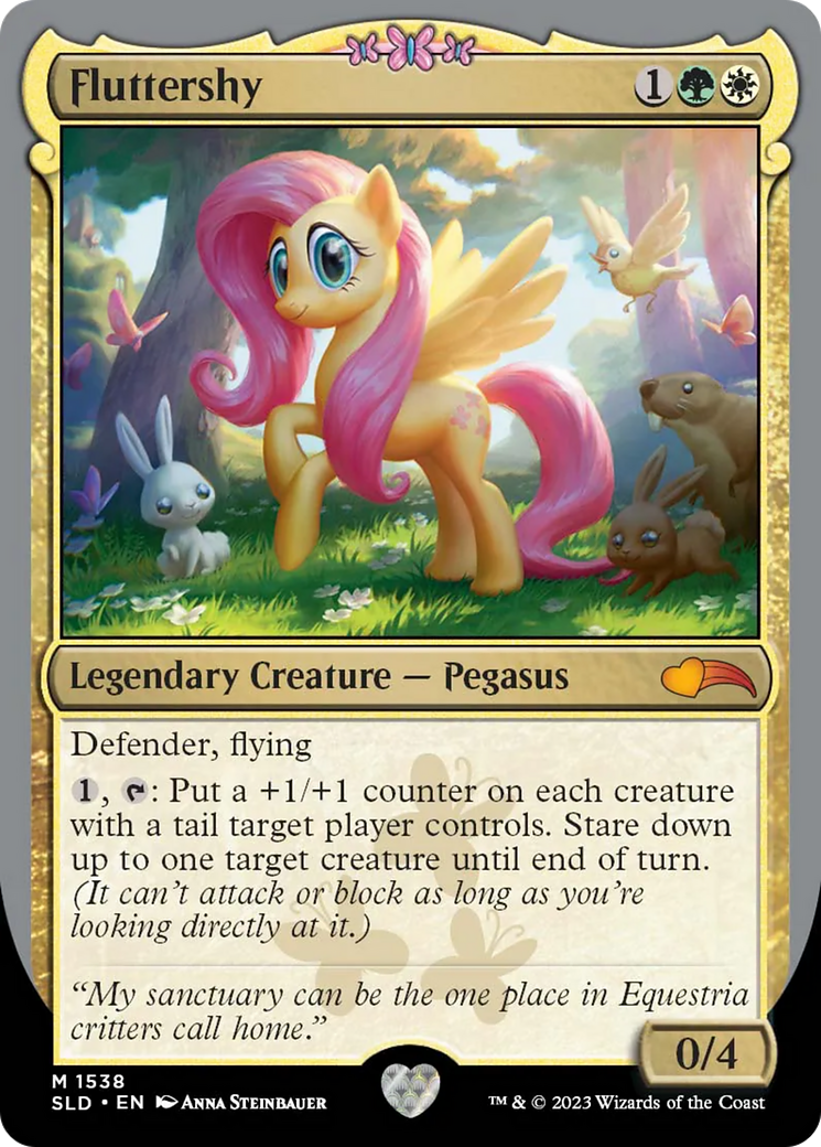 Fluttershy [Secret Lair Drop Series] Foil