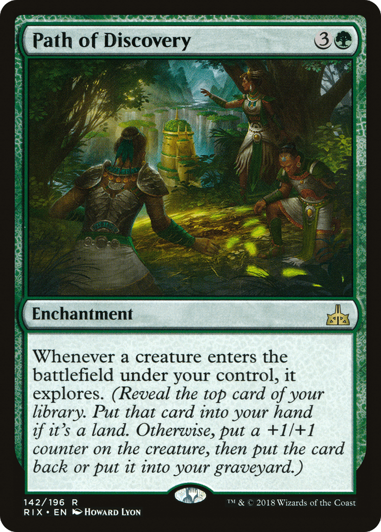 Path of Discovery [Rivals of Ixalan] Foil