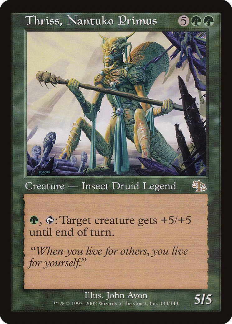 Thriss, Nantuko Primus [Judgment] Foil