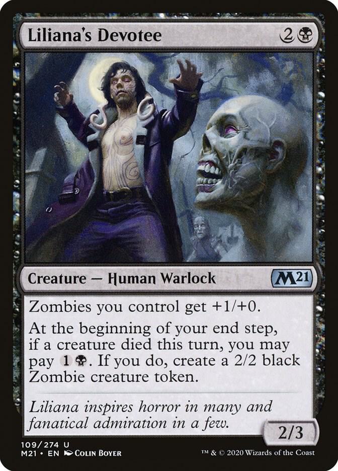 Liliana's Devotee 109 (Core Set 2021) 