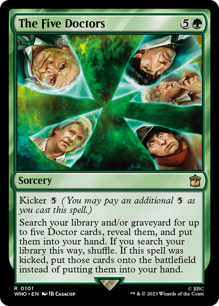 The Five Doctors [Doctor Who] Foil