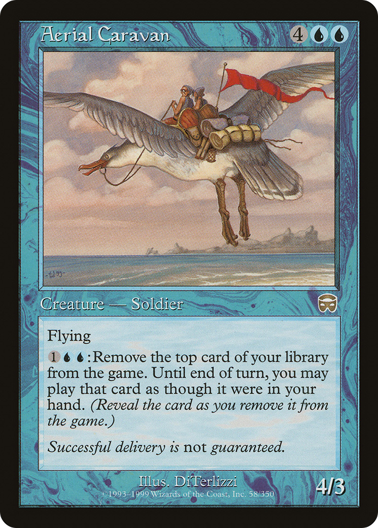 Aerial Caravan [Mercadian Masques] Foil