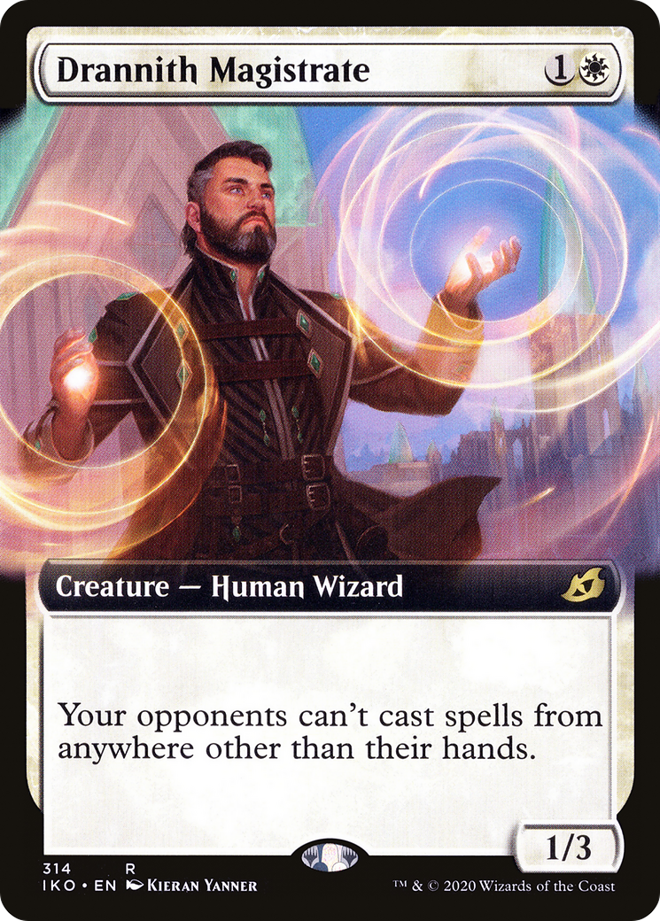 Drannith Magistrate (Extended Art) [Ikoria: Lair of Behemoths] Foil