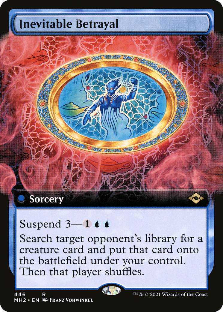 Inevitable Betrayal (Extended Art) [Modern Horizons 2] Foil