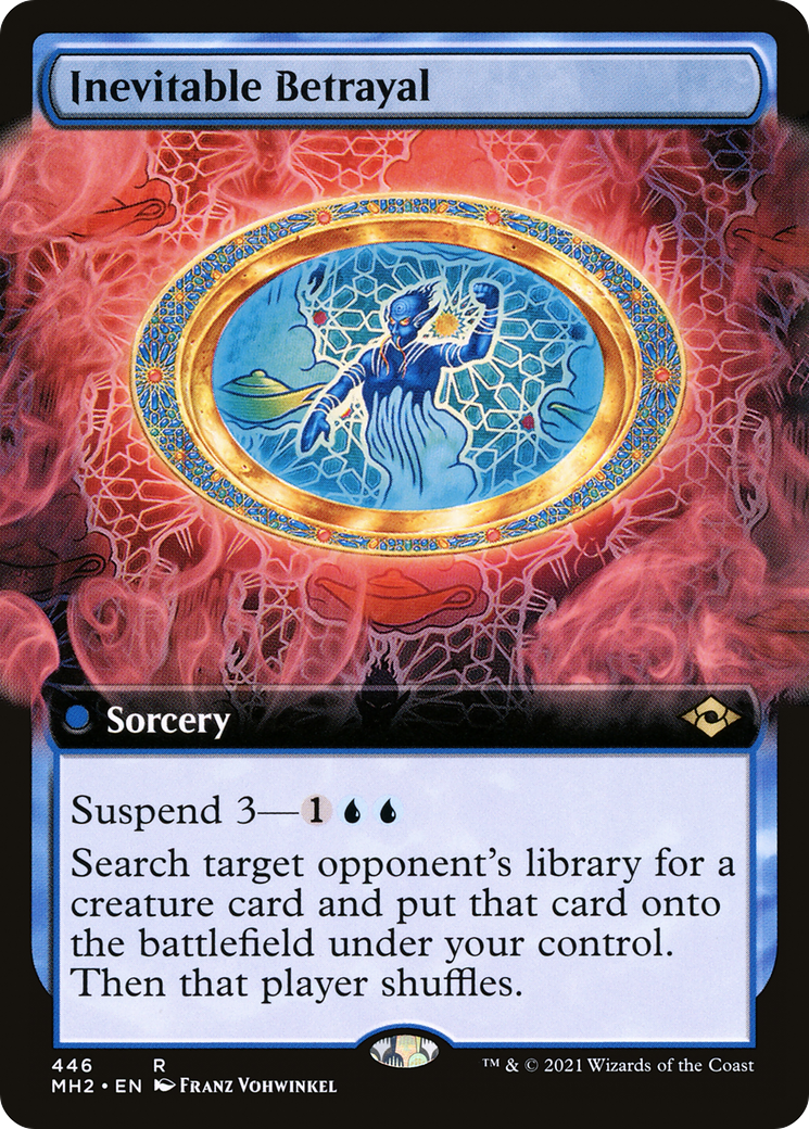 Inevitable Betrayal (Extended Art) [Modern Horizons 2] Foil