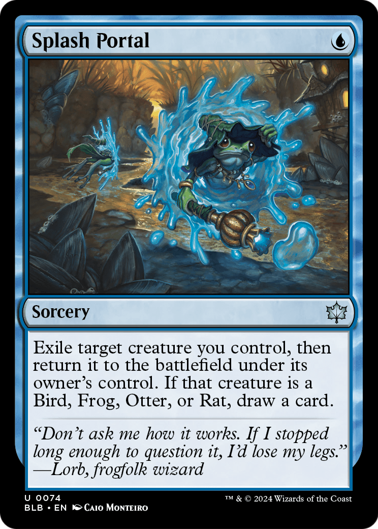 Splash Portal [Bloomburrow] Foil