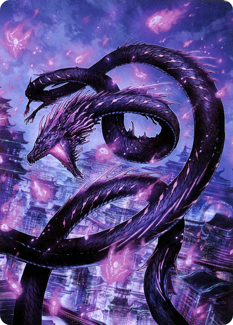 Junji, the Midnight Sky // Junji, the Midnight Sky (ANEO-058) - Neon Dynasty Art Series (Borderless)