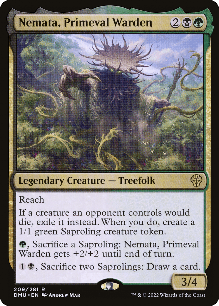 Nemata, Primeval Warden [Dominaria United] Foil