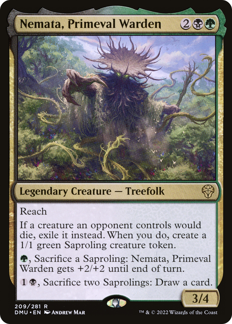Nemata, Primeval Warden [Dominaria United] Foil
