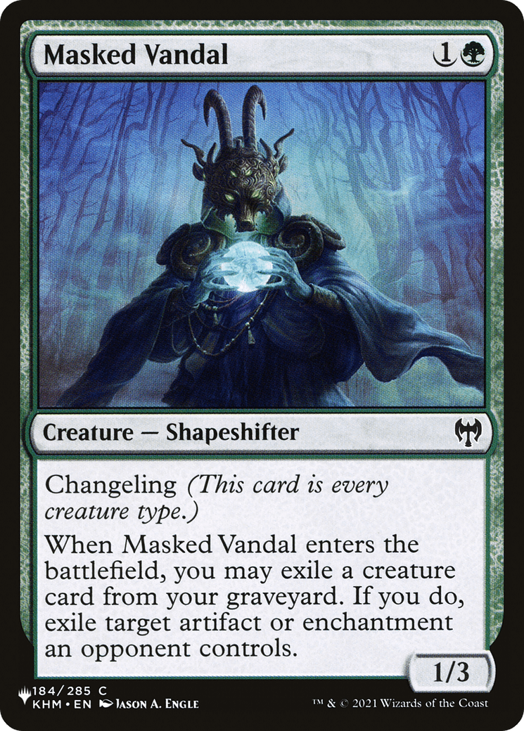 Masked Vandal |  (KHM-184) [The List]