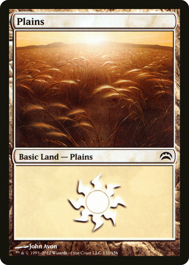 Plains (132) [Planechase 2012] Foil