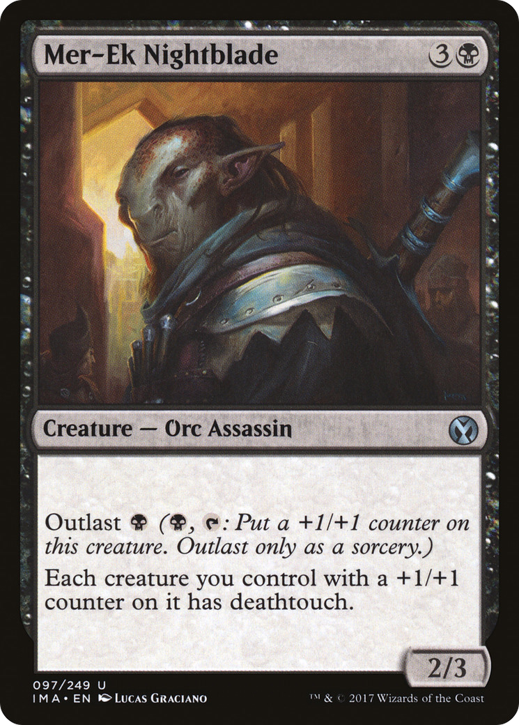Mer-Ek Nightblade [Iconic Masters] Foil