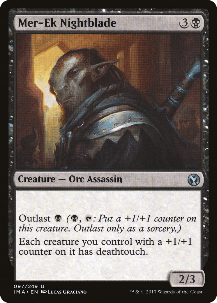 Mer-Ek Nightblade [Iconic Masters] Foil