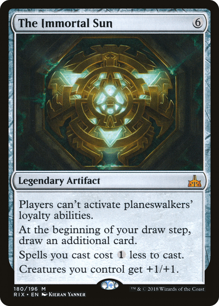 The Immortal Sun [Rivals of Ixalan] Foil
