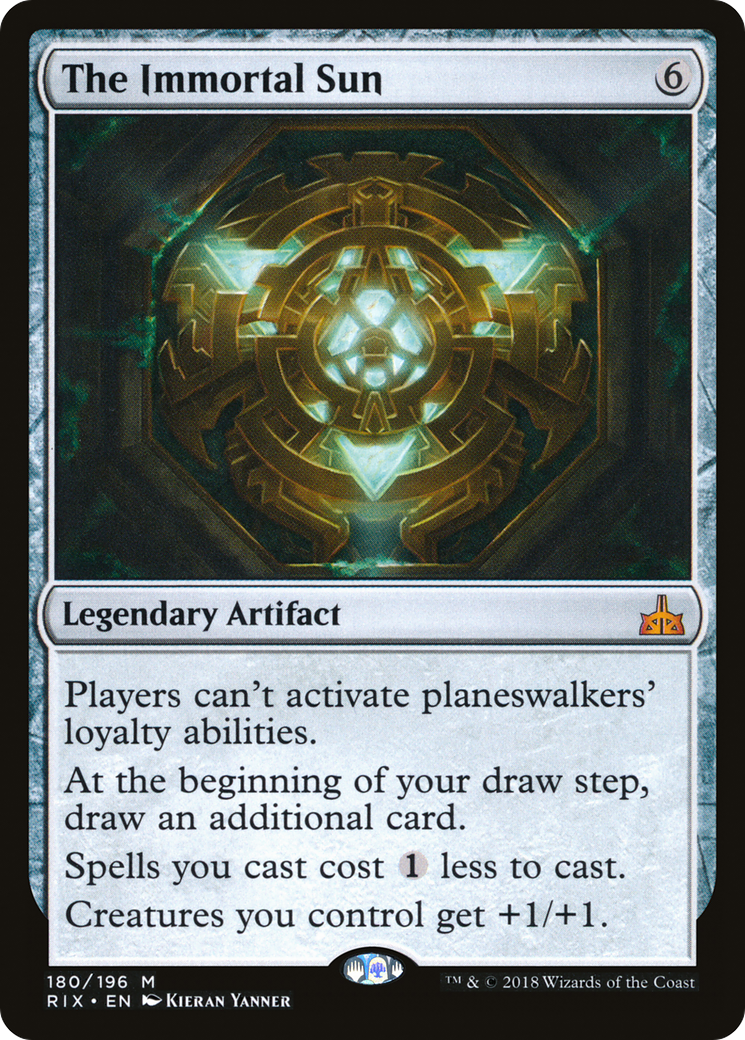 The Immortal Sun [Rivals of Ixalan] Foil