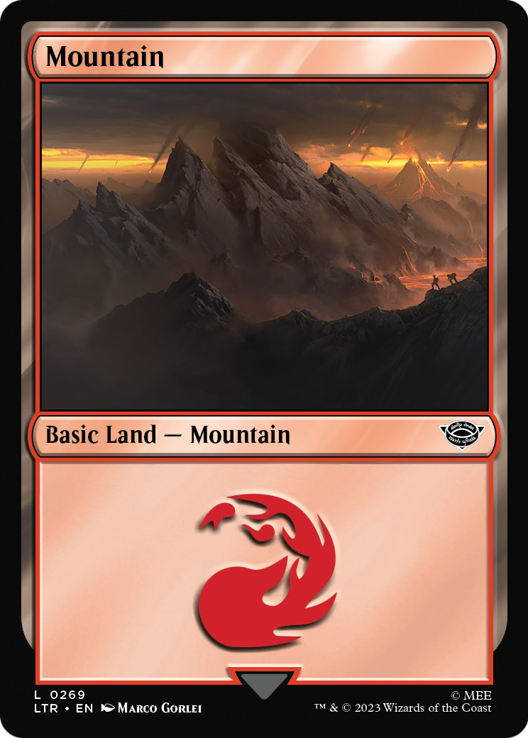 Mountain (269) [The Lord of the Rings: Tales of Middle-Earth] Foil
