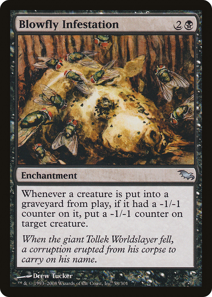 Blowfly Infestation [Shadowmoor] Foil